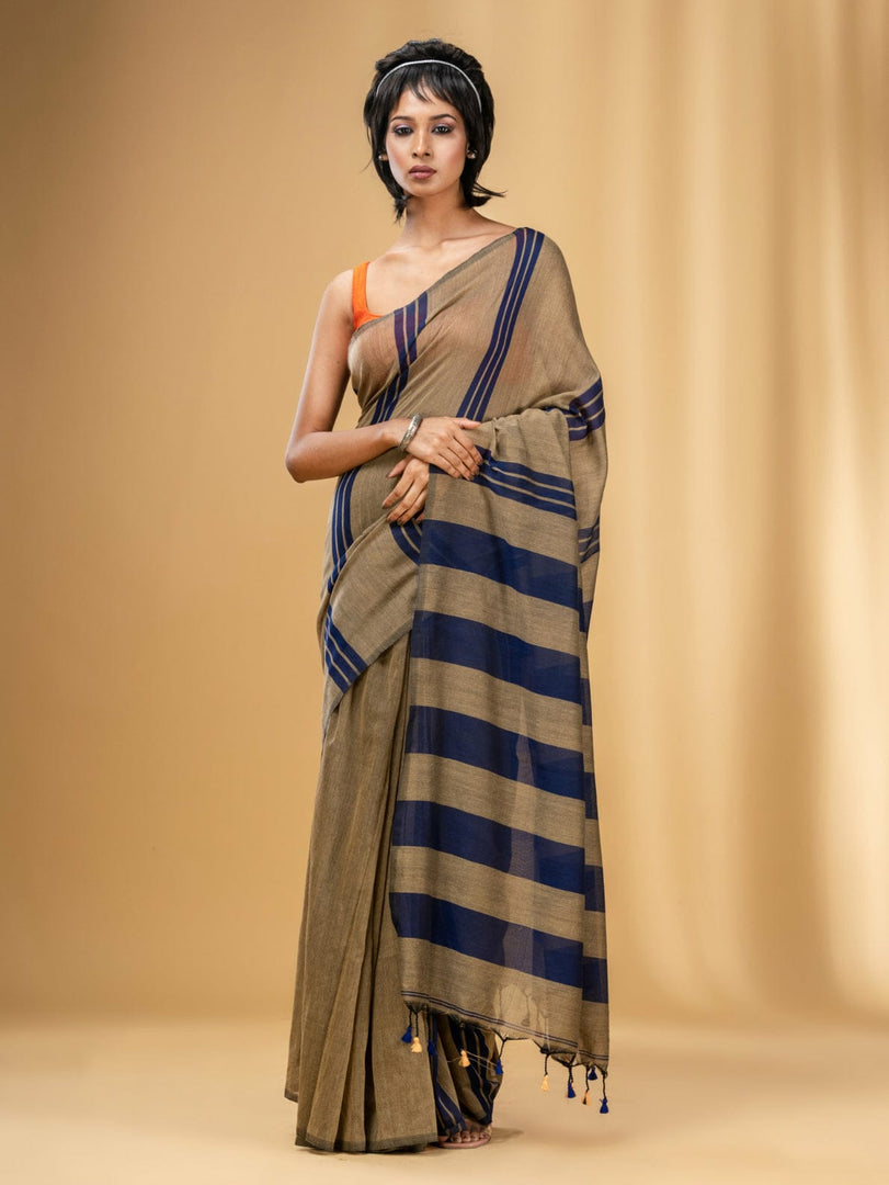 Brown and Blue Stripes