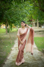 Load image into Gallery viewer, Elegant Soft Tussar (Premium Quality Soft Silk)