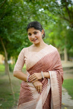 Load image into Gallery viewer, Elegant Soft Tussar (Premium Quality Soft Silk)