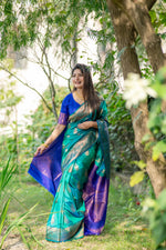 Load image into Gallery viewer, Banarasi Katan Silk (Premium Quality Silk)