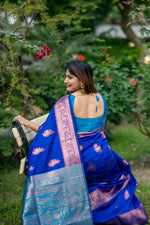 Load image into Gallery viewer, Banarasi Katan Silk (Premium Quality Silk)
