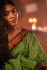 Load image into Gallery viewer, Bhumi - भूमि (Premium Handloom Gadwal Silk Cotton)
