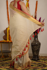 Load image into Gallery viewer, Poorvi - പൂർവി (Premium 120 Count Kerala Onam Mul Cotton)