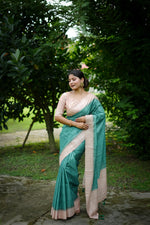 Load image into Gallery viewer, Elegant Soft Tussar (Premium Quality Soft Silk)