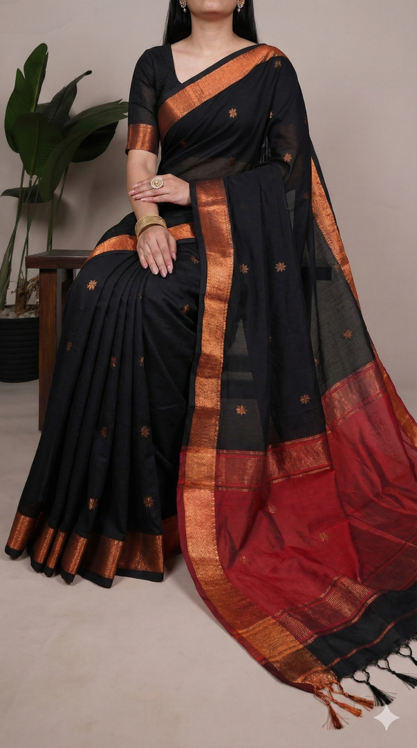 Divya - ദിവ്യ (Premium Handloom Gadwal Silk Cotton)