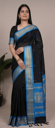 Varsha - வர்ஷா (Premium Handloom Gadwal Silk Cotton)