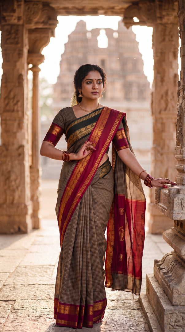 Ganga Jamuna (Premium Handloom Soft Cotton)