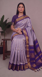 Load image into Gallery viewer, Bharati - భారతి (Premium Handloom Gadwal Silk Cotton)