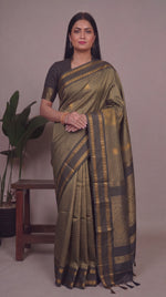 Load image into Gallery viewer, Chitrambari - ಚಿತ್ರಾಂಬರಿ (Premium Handloom Gadwal Silk Cotton)