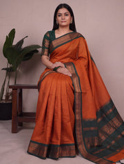 Rajani - रजनी (Premium Handloom Checked Gadwal Silk Cotton)