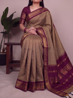 Load image into Gallery viewer, Manasa - மனசா (Premium Handloom Checked Gadwal Silk Cotton)