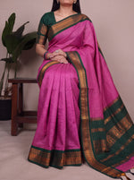 Load image into Gallery viewer, Manasi - मानसी (Premium Handloom Checked Gadwal Silk Cotton)