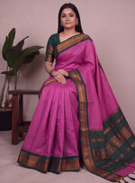 Load image into Gallery viewer, Manasi - मानसी (Premium Handloom Checked Gadwal Silk Cotton)