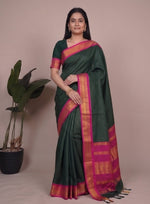 Load image into Gallery viewer, Prithvi - पृथ्वी (Premium Handloom Checked Gadwal Silk Cotton)