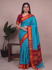 Nisa - ನಿಸಾ (Premium Handloom Checked Gadwal Silk Cotton)
