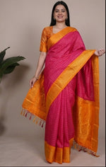 Load image into Gallery viewer, Kritika - கிருத்திகா (Premium Handloom Gadwal Silk Cotton)