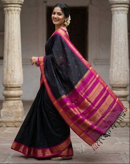 Ratna - ரத்னா (Premium Handloom Gadwal Silk Cotton)