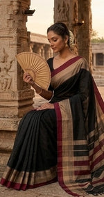 Load image into Gallery viewer, Bindhumalini - ಬಿಂಧುಮಾಲಿನಿ (Narayanpet Handloom Pure Cotton)