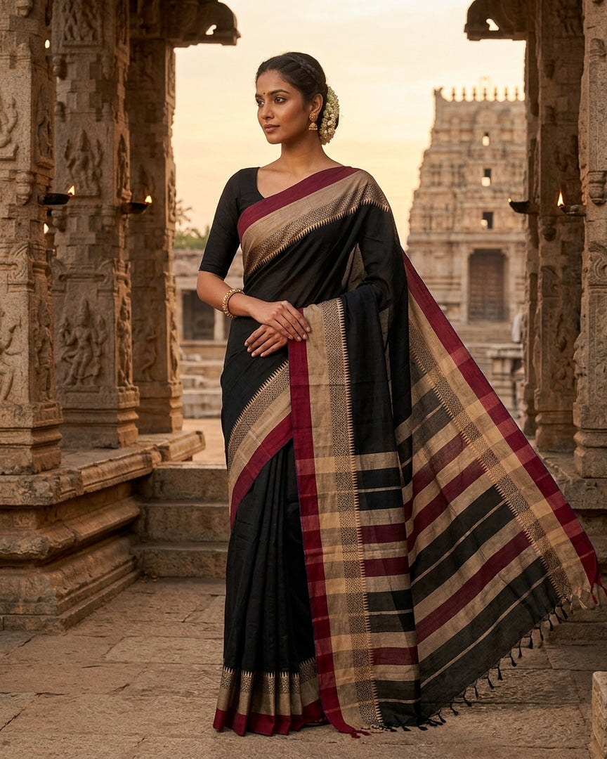 Bindhumalini - ಬಿಂಧುಮಾಲಿನಿ (Narayanpet Handloom Pure Cotton)