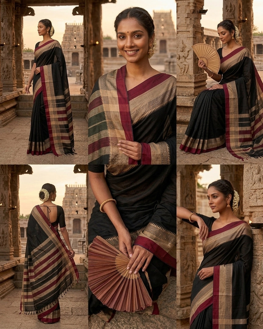 Bindhumalini - ಬಿಂಧುಮಾಲಿನಿ (Narayanpet Handloom Pure Cotton)