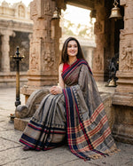 Load image into Gallery viewer, Chandrakauns - चंद्रकौंस (Narayanpet Handloom Pure Cotton)