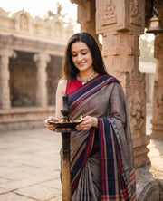 Chandrakauns - चंद्रकौंस (Narayanpet Handloom Pure Cotton)