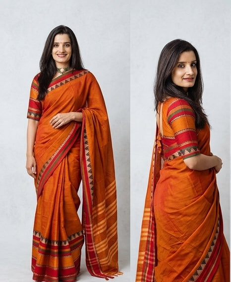 Shrothasvini - ஷ்ரோதஸ்வினி (Narayanpet Handloom Pure Cotton)