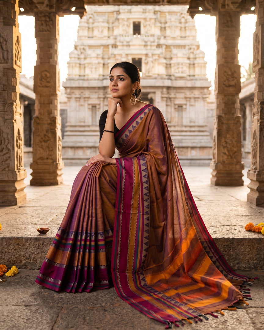 Madhavi - மாதவி (Narayanpet Handloom Cotton)