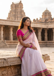 White Lady (Premium Handloom Soft Cotton)