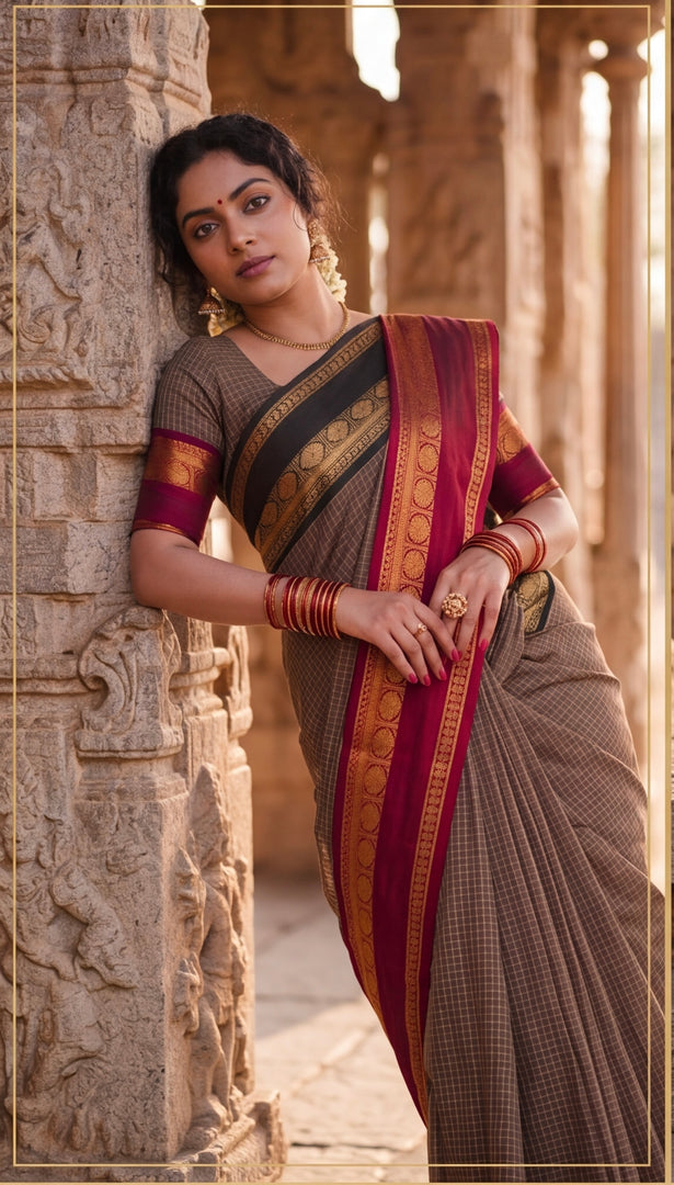 Ganga Jamuna (Premium Handloom Soft Cotton)