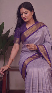 Bharati - భారతి (Premium Handloom Gadwal Silk Cotton)