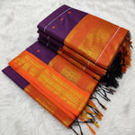 Load image into Gallery viewer, Subhiksha - ಸುಭಿಕ್ಷಾ  (Rare Colour Combo Handloom Gadwal Silk Cotton)