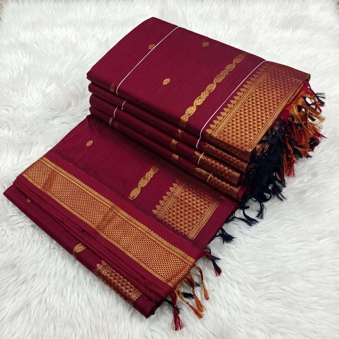 Eshani - एशानी (Premium Handloom Gadwal Silk Cotton)