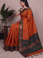 Load image into Gallery viewer, Rajani - रजनी (Premium Handloom Checked Gadwal Silk Cotton)