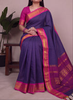 Load image into Gallery viewer, Rithika - ரித்திகா (Premium Handloom Checked Gadwal Silk Cotton)