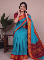 Load image into Gallery viewer, Nisa - ನಿಸಾ (Premium Handloom Checked Gadwal Silk Cotton)