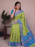 Load image into Gallery viewer, Aditya - आदित्य (Premium Handloom Checked Gadwal Silk Cotton)