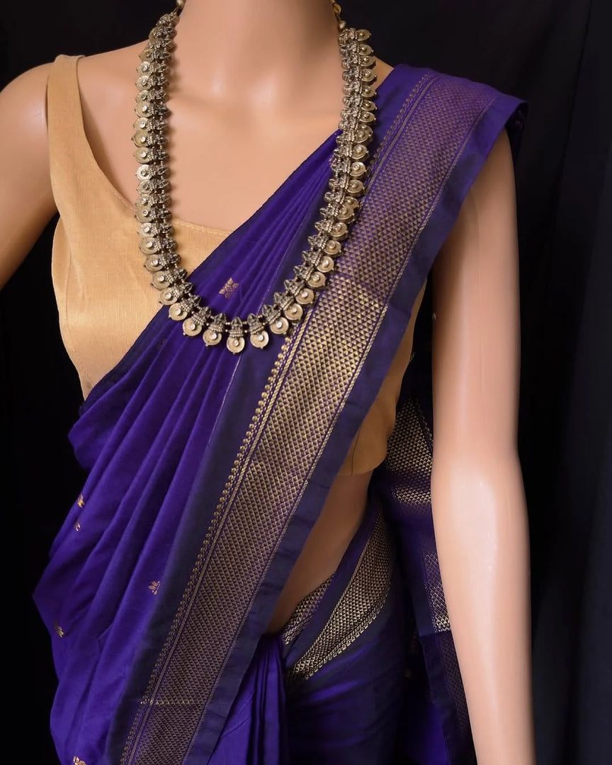 Seema - സീമ (Premium Handloom Gadwal Silk Cotton)