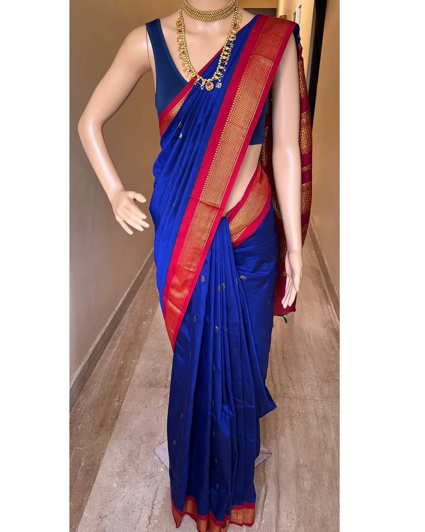 Vasuki - வாசுகி (Premium Handloom Gadwal Silk Cotton)
