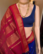 Load image into Gallery viewer, Vasuki - வாசுகி (Premium Handloom Gadwal Silk Cotton)