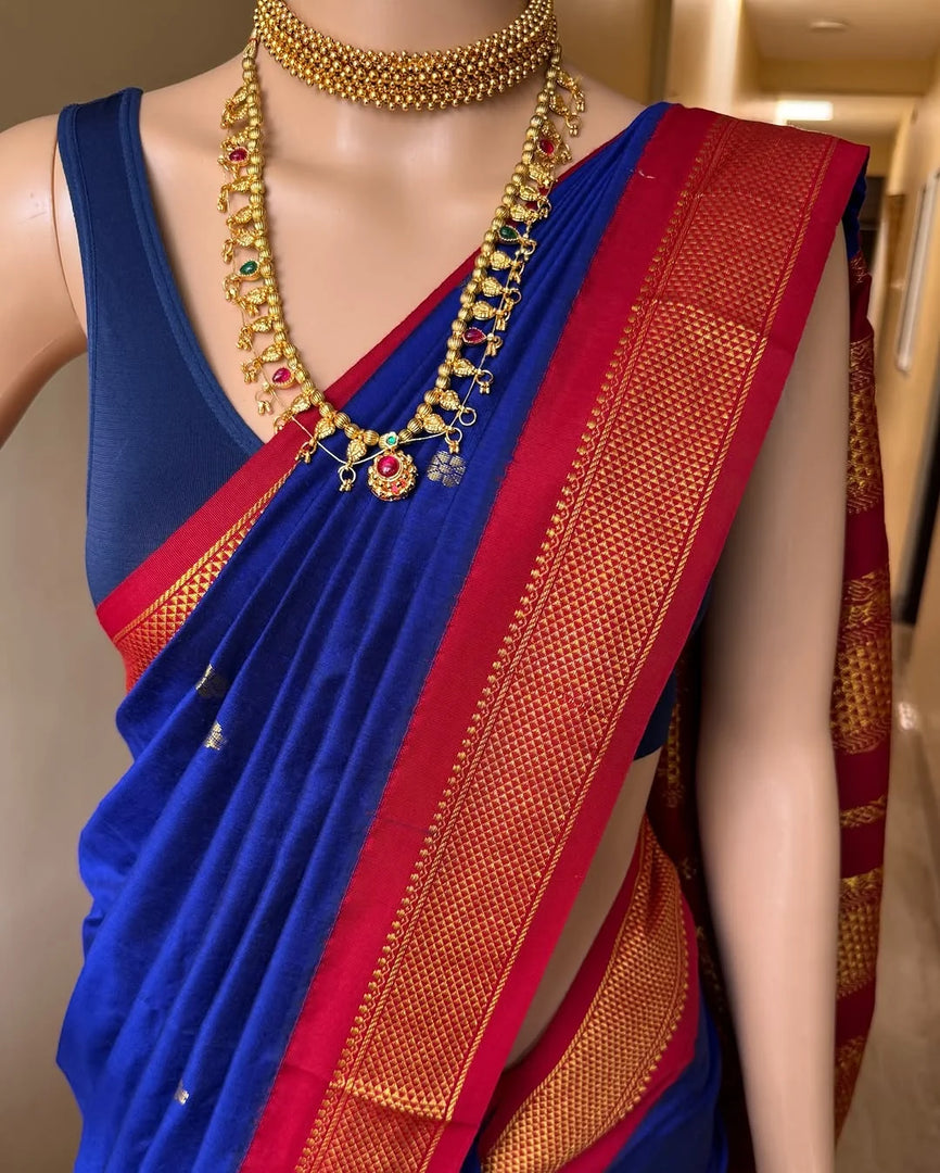 Vasuki - வாசுகி (Premium Handloom Gadwal Silk Cotton)