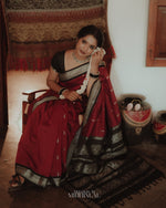 Load image into Gallery viewer, Prakriti - ಪ್ರಕೃತಿ (Premium Handloom Gadwal Silk Cotton)
