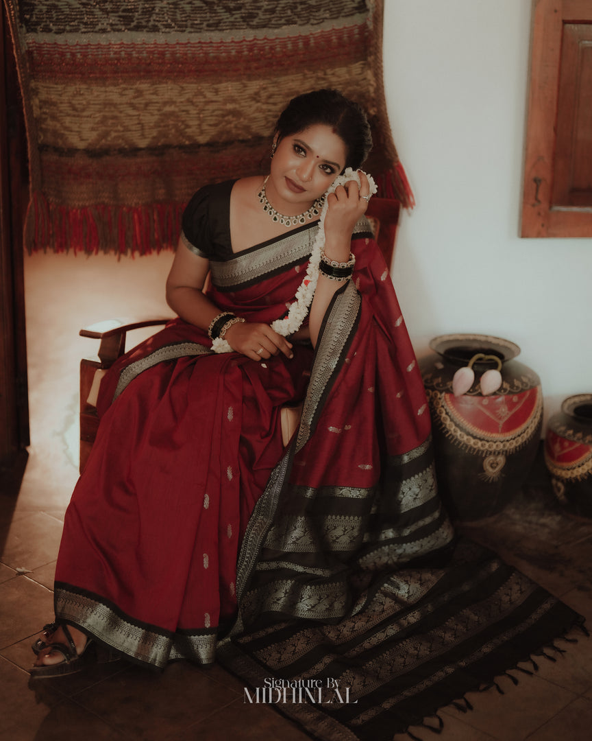 Prakriti - ಪ್ರಕೃತಿ (Premium Handloom Gadwal Silk Cotton)