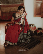 Load image into Gallery viewer, Prakriti - ಪ್ರಕೃತಿ (Premium Handloom Gadwal Silk Cotton)
