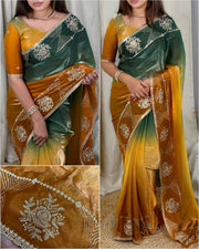 Himanshi (Premium Satin Saree)