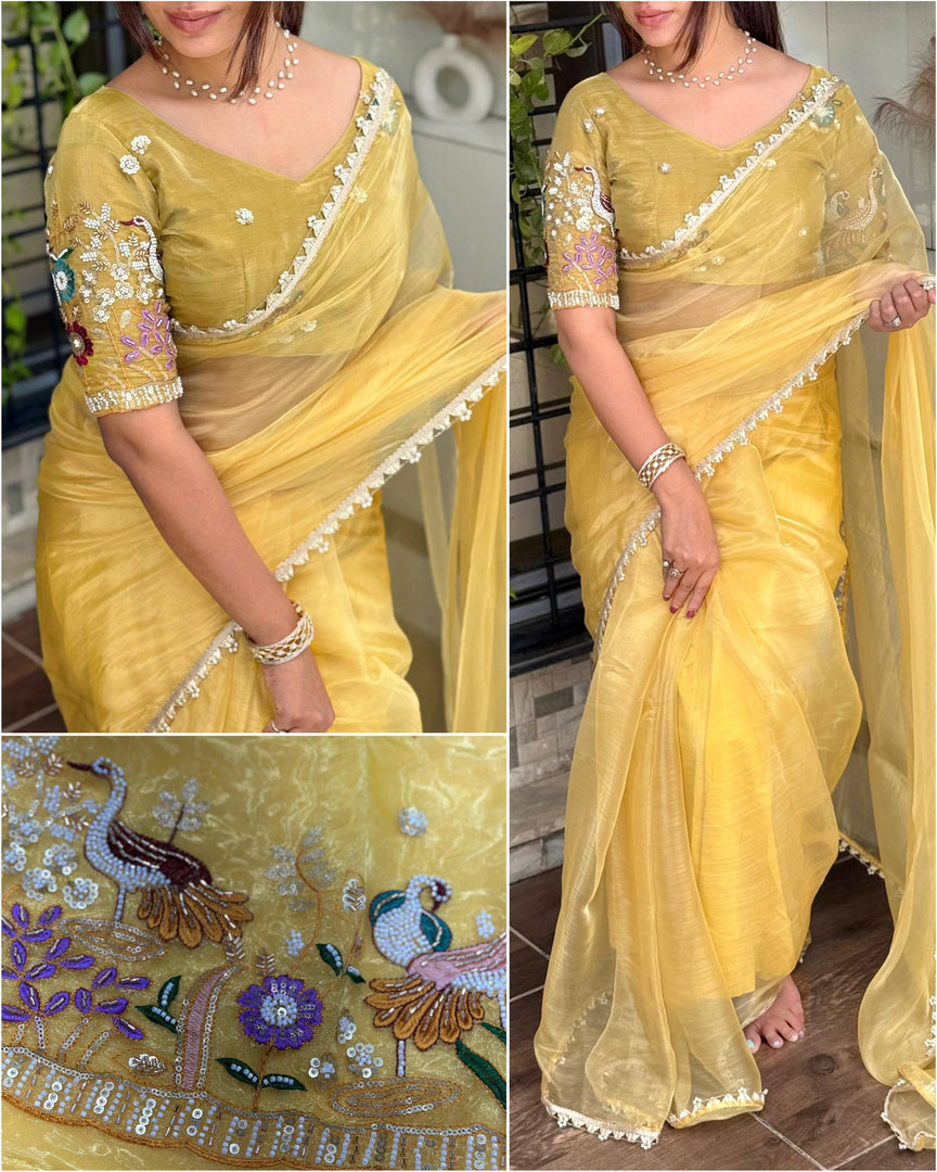 Shimmer Organza (Premium Organza)