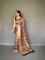Load image into Gallery viewer, Diva (Premium Kalamkari Soft Silk)
