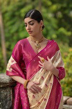 Load image into Gallery viewer, Shakshi (Premium Banarasi Silk)
