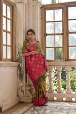 Load image into Gallery viewer, Singhara (Premium Banarasi Silk)
