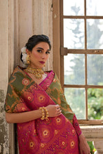 Load image into Gallery viewer, Singhara (Premium Banarasi Silk)
